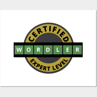 Certified Wordler - Wordle Posters and Art